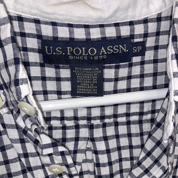 U.S. Polo Assn Short Sleeve Dress Shirt - Picture 5 of 5